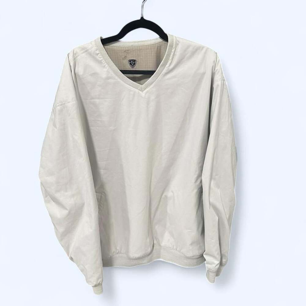 Vintage Nike Golf Clima-FIT V-Neck Windshirt Windbreaker XXL